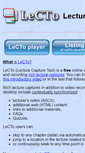 Mobile Screenshot of lecto.org
